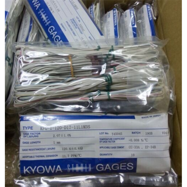 日本KYOWA共和配件耗材應變片KFGS-1-120-D16-16 L30C2R