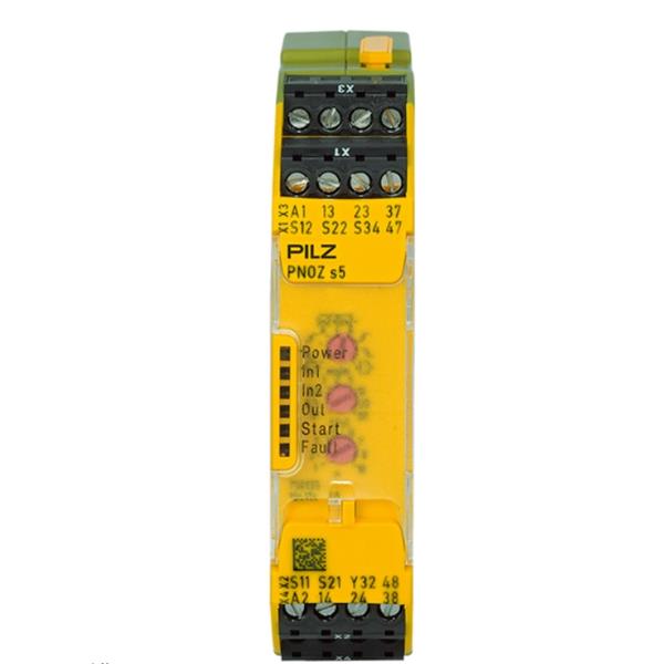 PILZ皮爾茲德國安全繼電器  PNOZ s3 C 24VDC 2 n/o